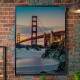 Quadro Decorativo Tur�sticos Ponte Golden Gate S�o Francisco