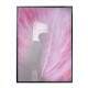 Quadro Decorativo Pena Rosa