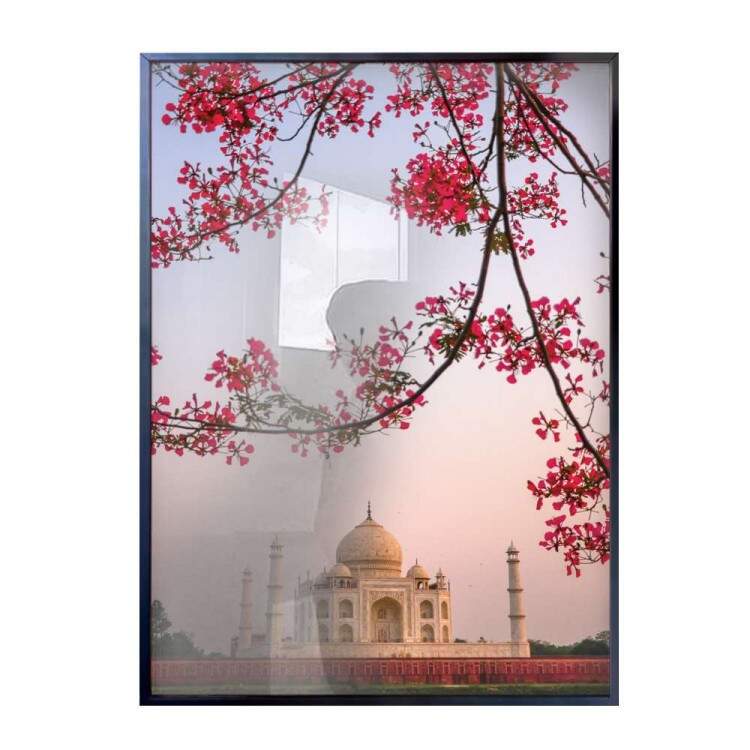 Quadro Decorativo Tursticos Taj Mahal Monumento