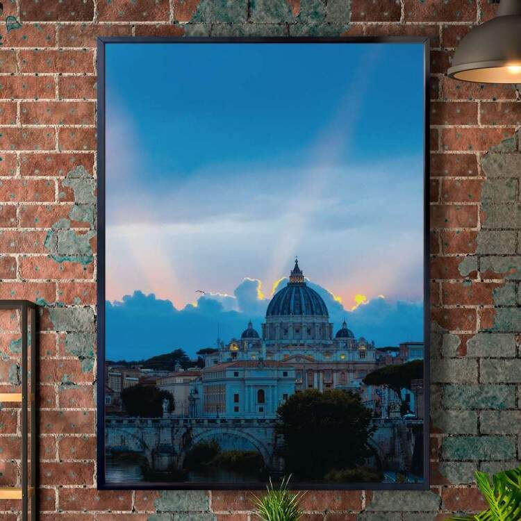 Quadro Decorativo Tursticos Vaticano Em Roma