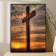 Quadro Decorativo Cruz Em Frente Ao C�u