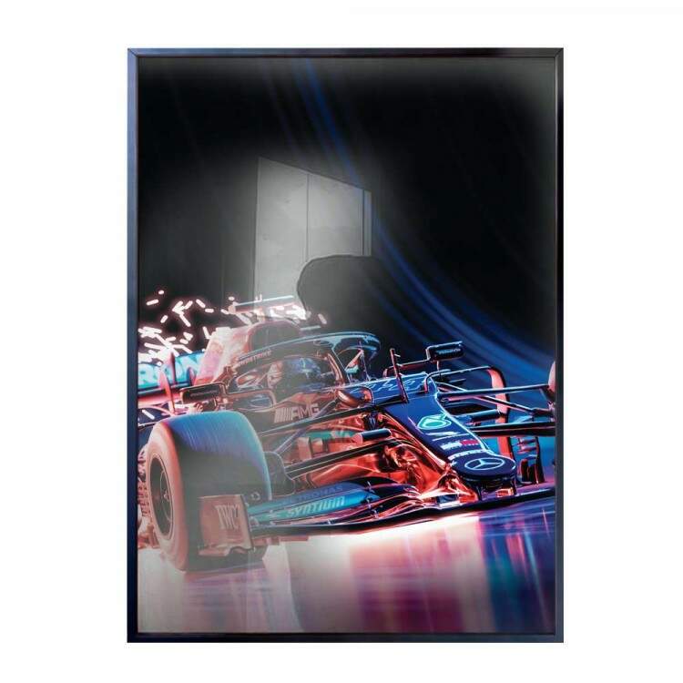 Quadro Decorativo Esporte Carro De Corrida Formula 1