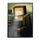Quadro Decorativo Monalisa Com O Corpo E Cabe�a Quadrada