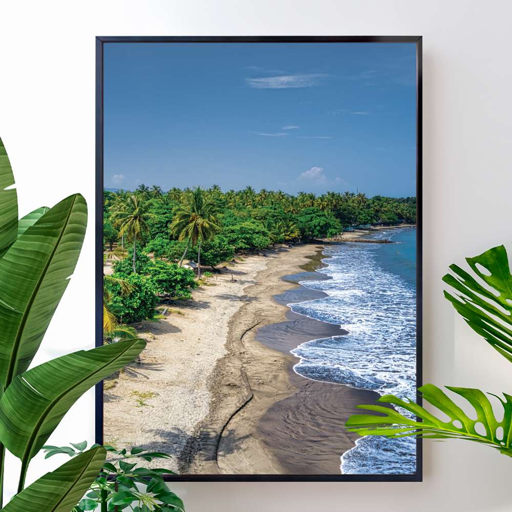 Quadro Decorativo Beira Da Praia