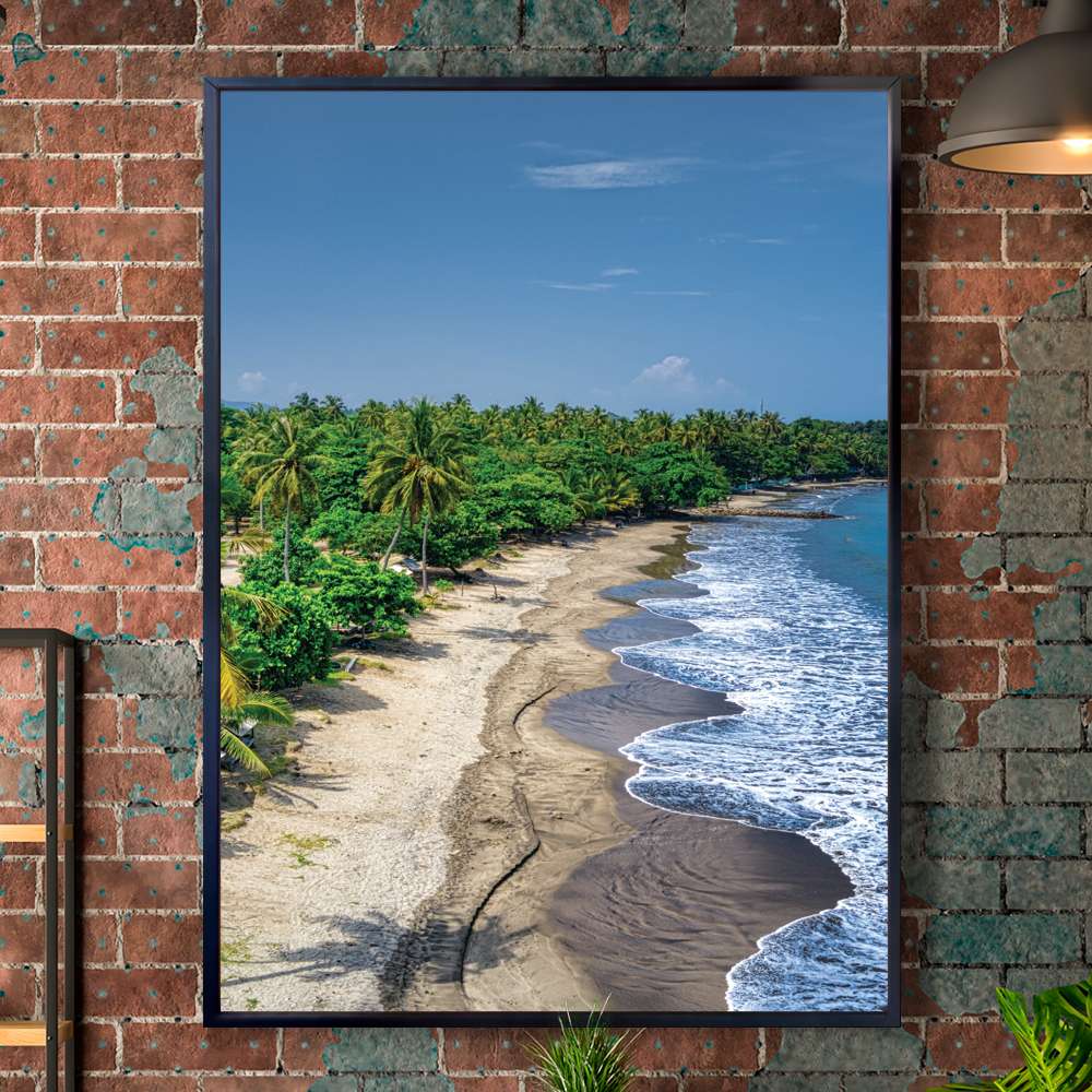 Quadro Decorativo Beira Da Praia