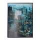 Quadro Decorativo Cidade Grande Vista De Cima