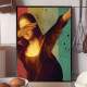 Quadro Decorativo Monalisa Retr� Art Fazendo Pose