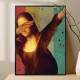 Quadro Decorativo Monalisa Retr� Art Fazendo Pose