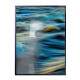 Quadro Decorativo Mar Azul Agitado