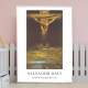 Quadro Decorativo Salvador Dal� Cristo de S�o Jo�o da Cruz