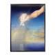 Quadro Decorativo Salvador Dal� Pintando O C�u