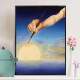 Quadro Decorativo Salvador Dal� Pintando O C�u