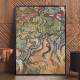 Quadro Decorativo Van Gogh Ra�zes De �rvores 02