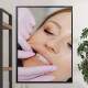 Quadro Decorativo Mulher Cuidando De Si No Dentista