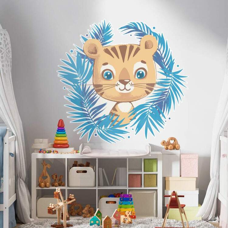 Adesivo de Parede Infantil Oncinha