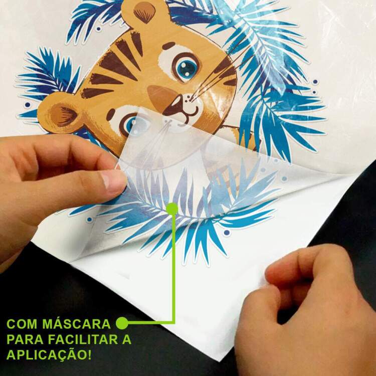 Adesivo de Parede Infantil Oncinha
