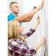 Papel de Parede Geom�trico Tri�ngulos Branco e Cinza