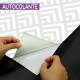 Papel de Parede Geom�trico Tri�ngulos Branco e Cinza