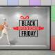 Adesivos para Vitrine Tema Black Friday 6