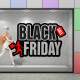 Adesivos para Vitrine Tema Black Friday 24