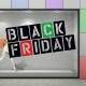 Adesivos para Vitrine Tema Black Friday 27