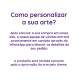 Lumin�ria Personalizada com Sua Logo 12x10cm