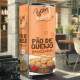 Envelopamento de Geladeira Inteira para Padaria P�o de Queijo Quentinho