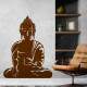Adesivo de Parede F� e Religi�o Buda Meditando