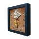 Quadro de Rel�gio Decorativo Caf� Fuma�a