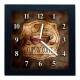 Quadro de Rel�gio Decorativo Cups Of Coffe