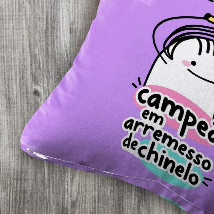 Almofada Decorativa Dia das Mes Flork Campe em Arremesso