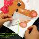 Adesivo de Parede Infantil Ursinha Marrom com La�o