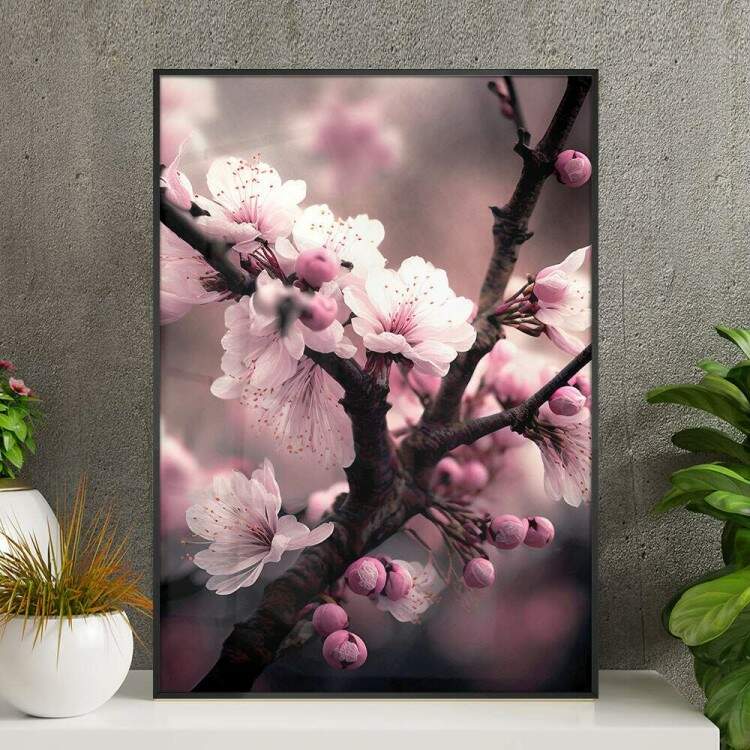 Quadro Decorativo Floral Sakura