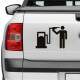 Adesivo Para Carro Combust�vel Caro