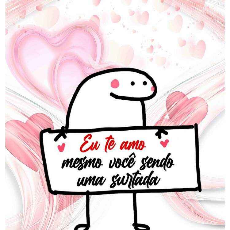 Almofada Dia dos Namorados Florck Eu te Amo mesmo Voc Sendo