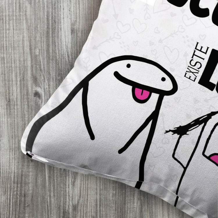 Almofada Dia dos Namorados Florck Para cada Louco existe uma Louca