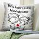 Almofada Dia dos Namorados todo Amor � Bonito