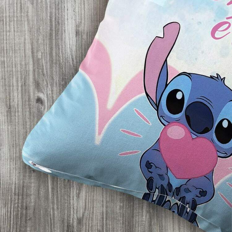 Almofada Dia dos Namorados Lilo e Stitch Meu Amor  Todo Seu 02