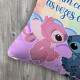 Almofada Dia dos Namorados Lilo e Stitch Um Carinho as Vezes faz Bem