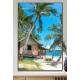 Quadro Decorativo Casa na Praia