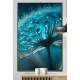Quadro Decorativo Dente de Le�o Azul