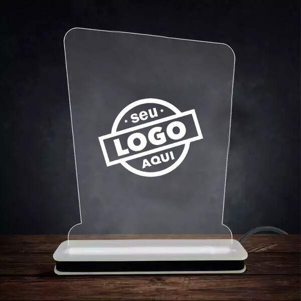 Lumin�ria Decorativa para Trof�u Personalizada