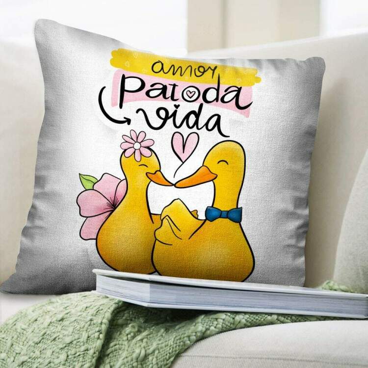 Almofada Dia dos Namorados Amor Patodavida