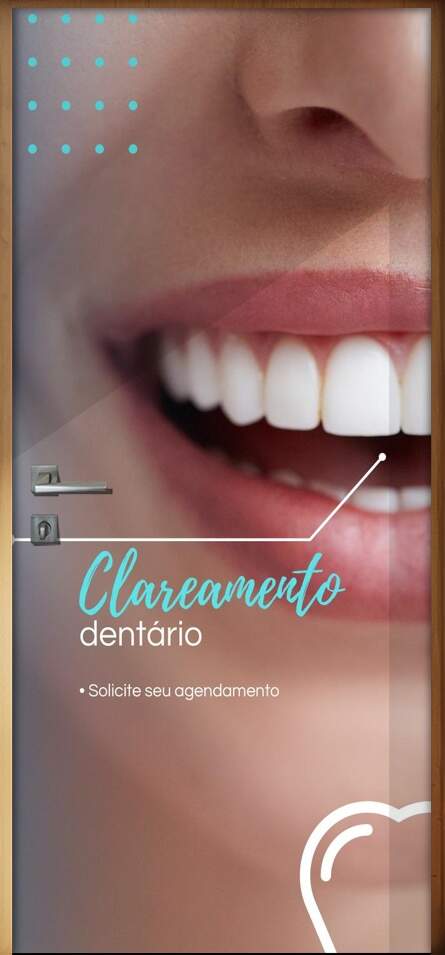 Adesivo Para Porta Dentista mod 10