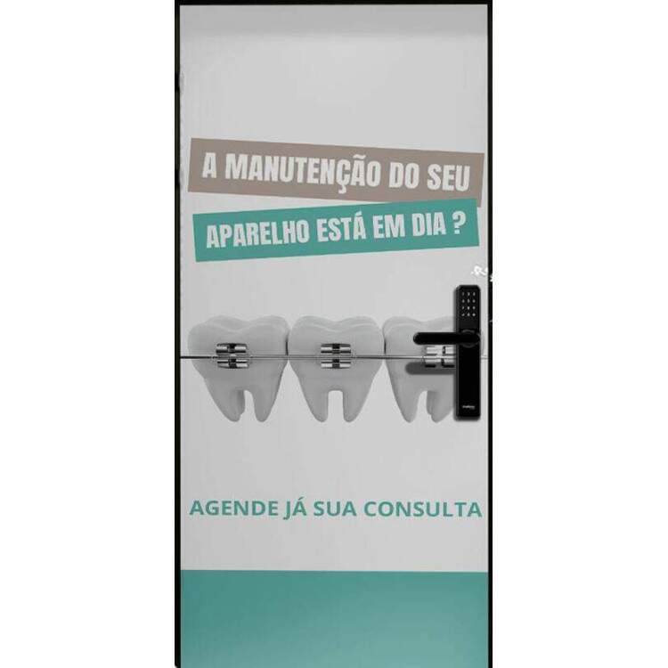 Adesivo Para Porta Dentista mod 11