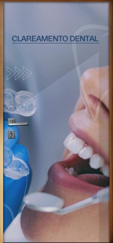 Adesivo Para Porta Dentista mod 15