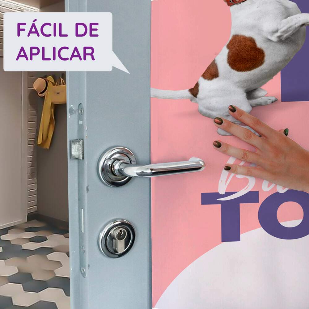 Adesivo Para Porta Petshop Hora da Promo��o