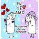 Almofada Dia dos Namorados Eu Te Amo Pra Sempre