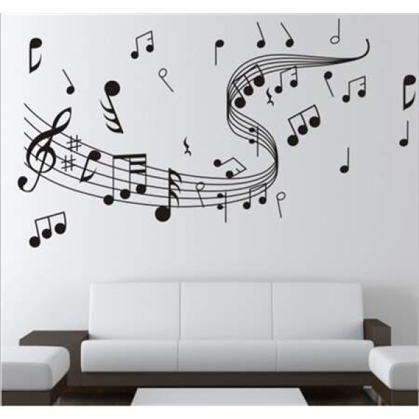 Adesivo de Parede Partitura 3