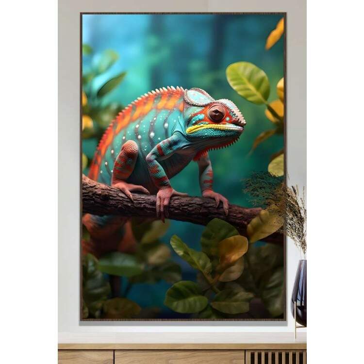 Quadro Decorativo Camaleo